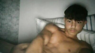 Muscle Teen Boys Porn: Asshole Cum Ab Show