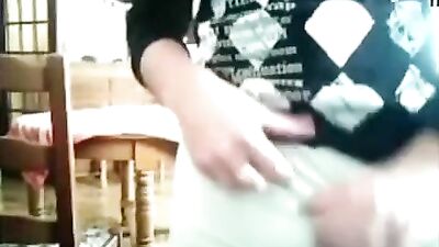 Stroking my big cock after classes boys porn