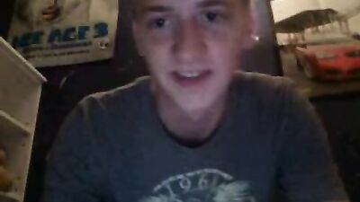 Hairy College Twink Cums on Measure and Porn!