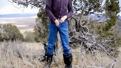 Redneck Snow Cum: Young Jerk-Off Boys Outside Porn!