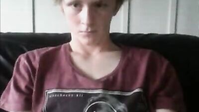 Young Blissful James with Big Cock - Gay Teen Porn Cam Experience