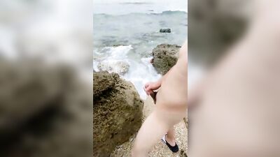 Jerking on the Beach - Gay Tube - Free XXX Videos and Porn Movies!