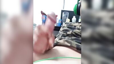 Twink Porn Wanking my big dick