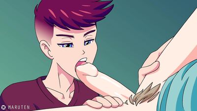 Cartoons Sucking Uncut Teens: Oral Delights Under The Skin!