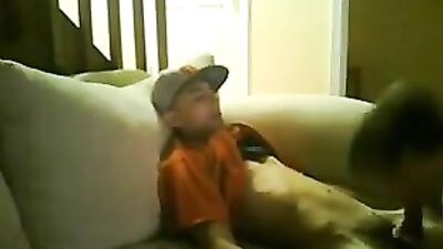 Suck Me Daddy Gay Teen Porn: Oral with Father and Son Steps!