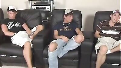 Gangbang Bliss: Hot Boys Jerk Off Together in Gay Porn!