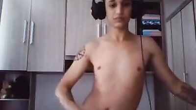 Thiago Brazilian Latin Cumshot Boys Porn: Hardcore Latino Pleasure!