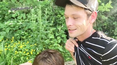 Gay Outdoor Suck and Fuck Amateur Bareback Porn