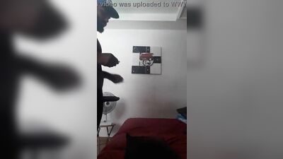 Gay Porn: Brazilian Daddy Fucks His Bottom Boy Hard