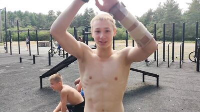 Park: Athletics Boys Porn - Gay Porn Video! Experience the sexiest and hottest young athletes in action!