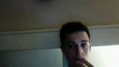 Gay Porn - College Boy Strips and Jerks Off! - Fresh Meat, Twinks, Bareback