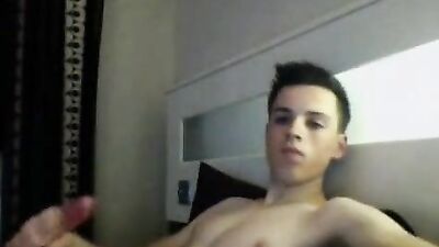 Gay Porn - College Boy Strips and Jerks Off! - Fresh Meat, Twinks, Bareback