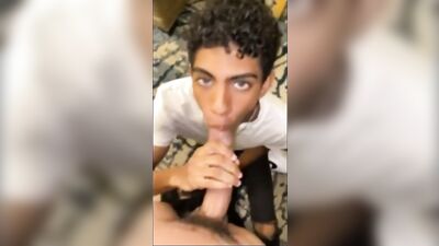 Big Cocks Oral Voyeur - Sucking his BFs big cock boys porn