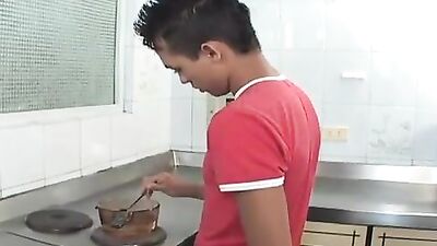 Gay Bareback Kitchen Boys Fuck: The Ultimate Gay Porn Video!