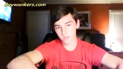 Young American Web-Cam Boy: USA Teen Porn Explosion!