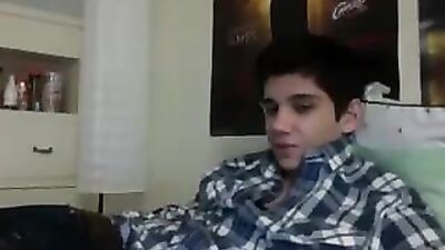 Strip on Bed Cums Boys Porn: Hardcore Gay Porn Action!