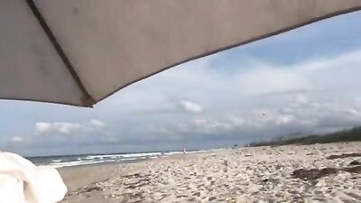 Jerking on a Nude Beach with Hunks and Cum Shots: Gay Porn Paradise!