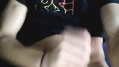 Gay solo twink wanks on Latino cock with Enrique!