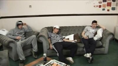 Bareback Cum Shots Group Sex 2 - The Fucking Sandwich