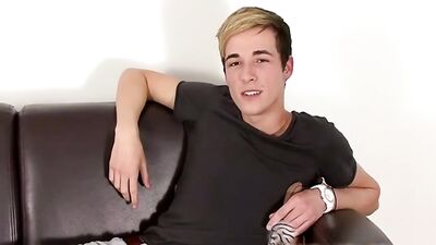 Big Dicked College Mate Cum Shots Blond Boys Handjob!