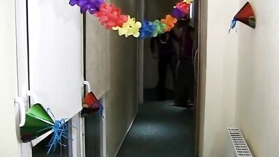 Raw Cum Party: Boys in Costume Get Down and Dirty!