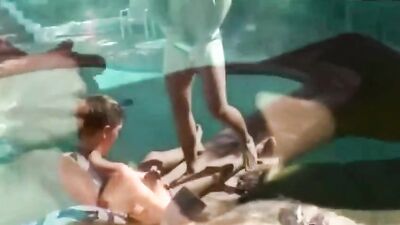 Pissing Pool Orgy: Bareback Fetish Handjob Oral