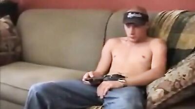 Straight Boys Jerking: Two Friends Porn-Fueled Adventure!