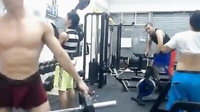 Gay Tube Hot Gym Buddies!