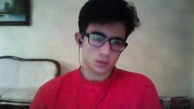 Red Shirt Boy Cumming Web Cam!