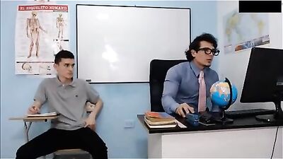 Sergio in class cum boy porn: Ultimate Gay Porn Experience