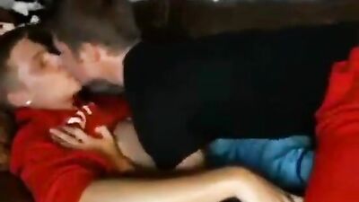 Two hot teens in fiery webcam sex - Blond Boys Oral Web-Cam!