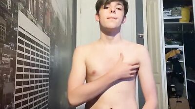 Young And Handsome Webcam Cutie Gets Hot And Bothered On Gay Tube!