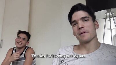 Gay Latin Twink Pick-Up Tube Porn - Bareback Action Ass Play