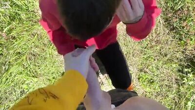 Young Sucker Outdoors Boys Porn: Amature Big Cocks Oral Adventures