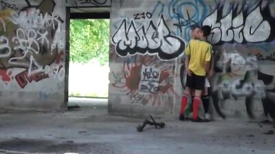 Gay Footballers Unleash Hard Fucking!