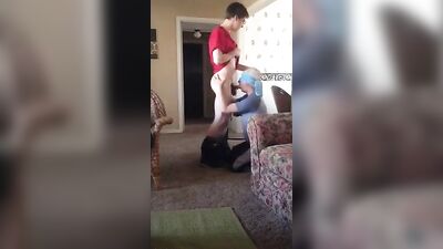 Gay Porn: Big Booty Boys Bareback with Older Men