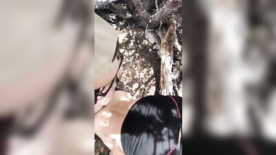 Outdoor Bareback Fuck Fest with Wild Boys in Public Porn