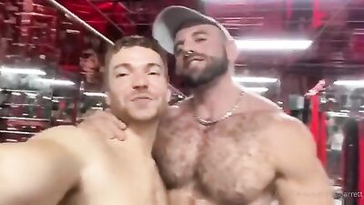 Gym Muscle Bull Fucks Ass in Wild Gay Porn Action