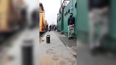 Wanking on the pier - Amateur Public Outside Short Films Solo Voyeur