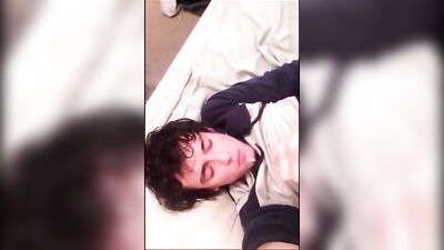 Streets Ablaze! Twink Facial Cum Hot-Up Close and Personal with the Hottest Guys on the Block!