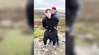 Fucking on the Rocks: Wild Amateur Bareback Boys Porn