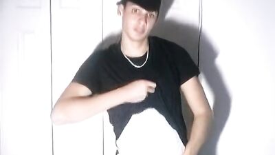 Young Teen Strips & Shows Off His Big Cock in Gay Porn Video