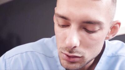 Gay Porn Twink Doctor Visit - Anal Attention and Bareback Action!