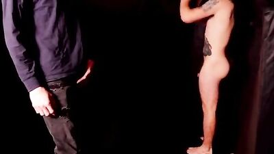 Redhead Action: Bareback Glory Holes with Precum and Oral Delight!