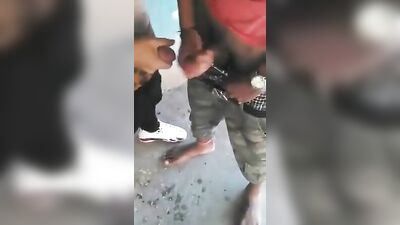 Black Amateur Men Handjobs Boys Porn - DL Thugs Jerking Each Other Off!