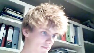 Young Blond Twink Cumming On Webcam In Gay Porn Video.