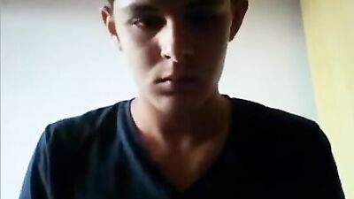 College Twink Exposes His Ass and Cock in Dorm Room Porn - Gay Sex Videos