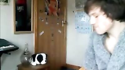 Gay Twink Cum Collection - Filling Up Tissues with Cum in Porn Video