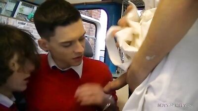 Gay Ice-Cream Cravings - Two Teens Licking Their Way Into Trouble!