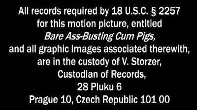 Raw Cum Pigs! Twinks in Bare Ass Action Gay Porn